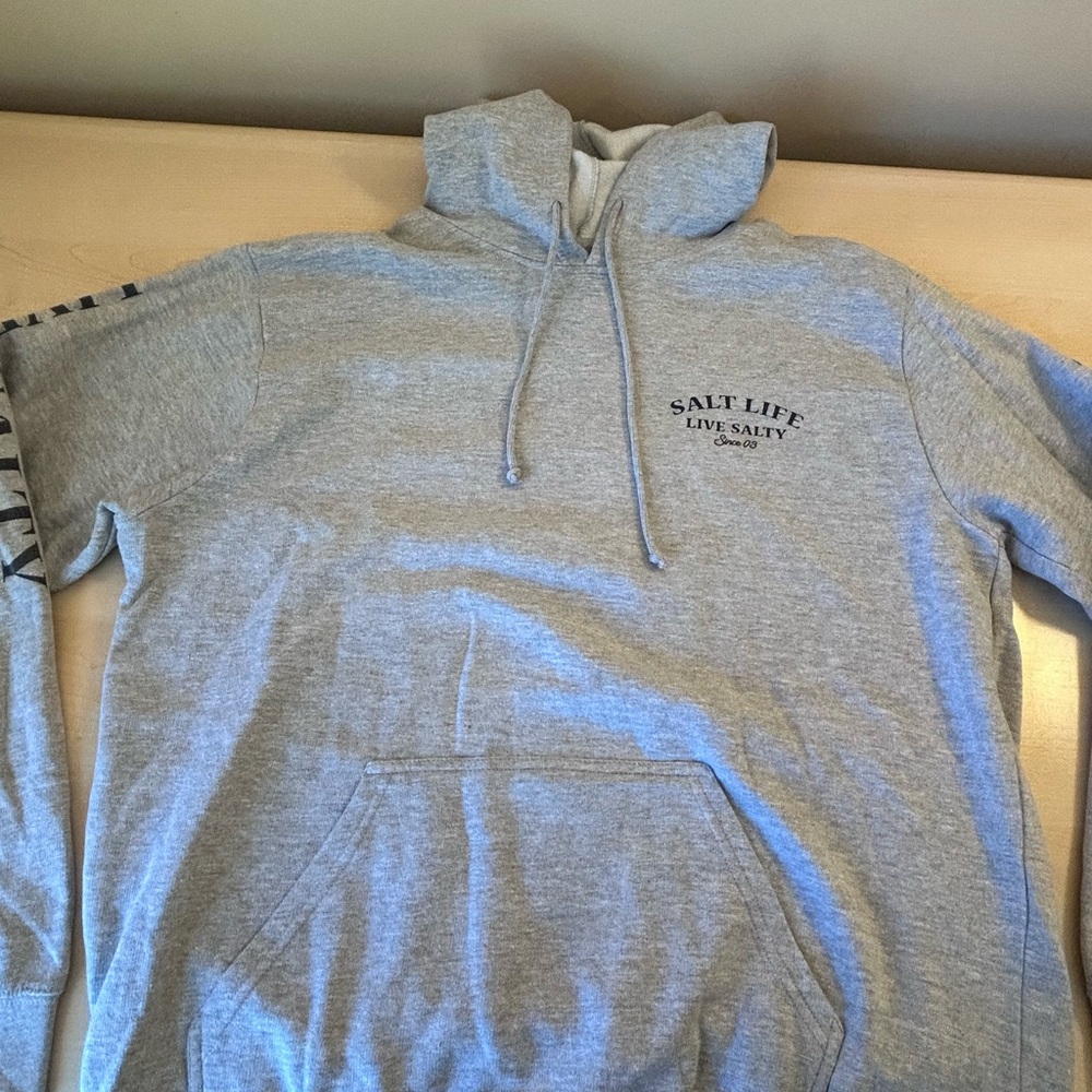 Salt Life Heather Gray Hoodie